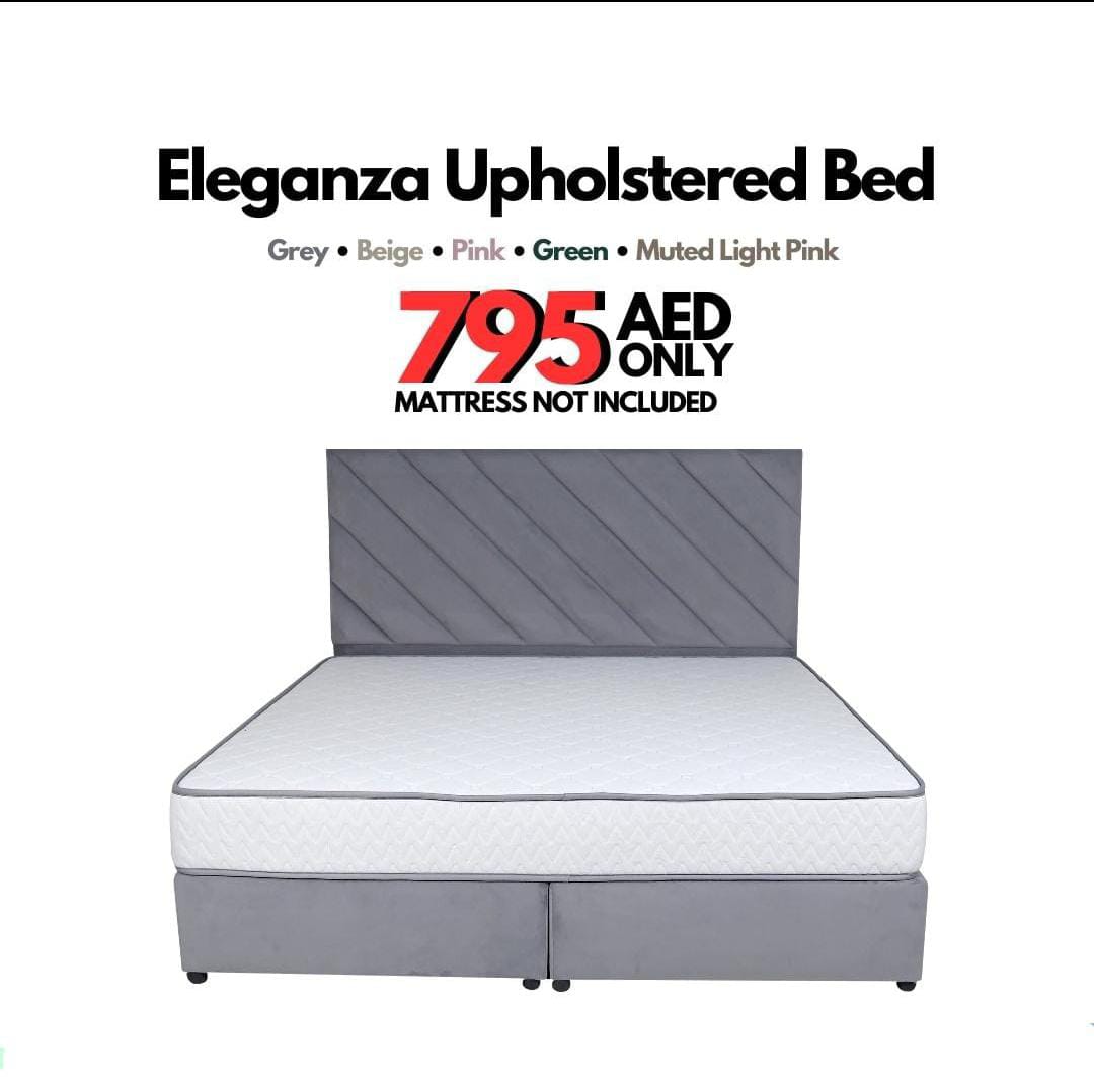 Upholstered bed deals with box spring